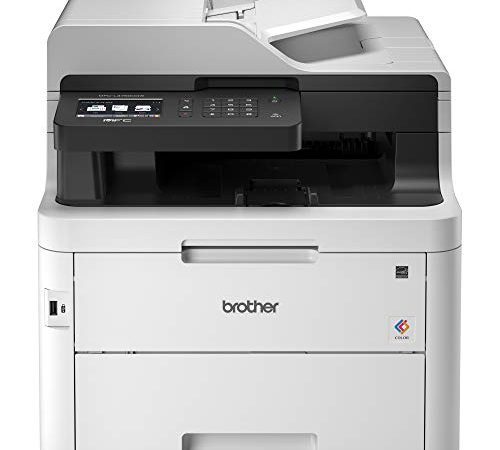 Brother MFC-L3750CDW Digital Color All-in-One Printer, Laser Printer Quality, Wireless Printing, Duplex Printing, Amazon Dash Replenishment Ready